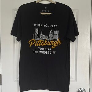 Black Pittsburgh Graphic Tee